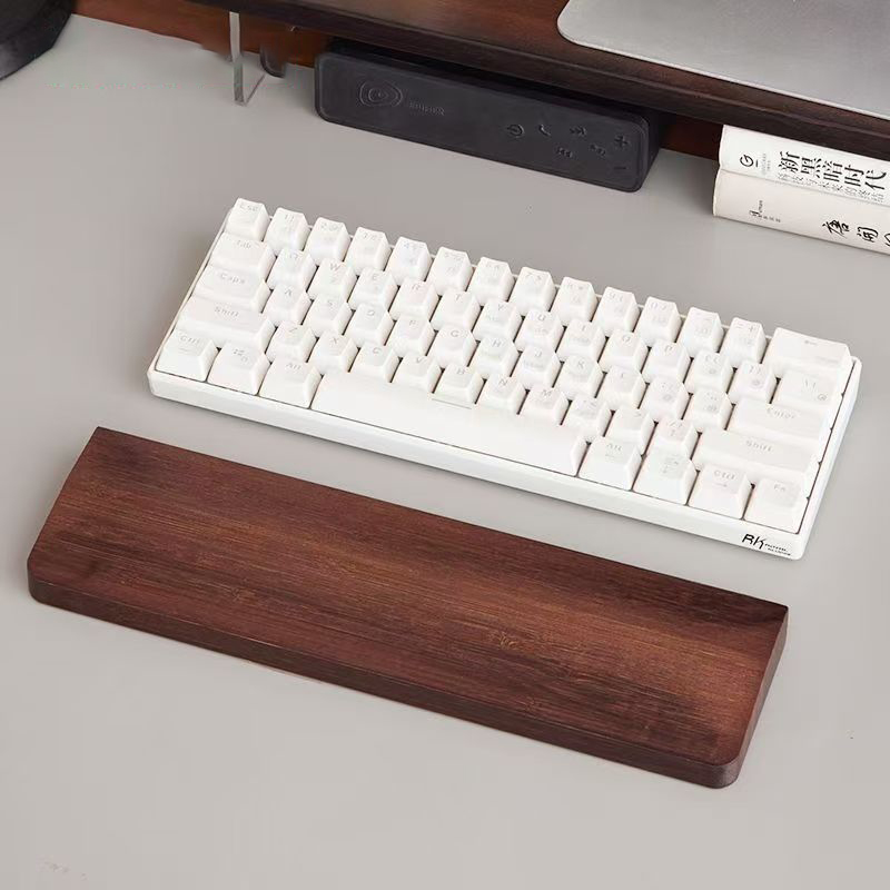 Wrist Rest Wood - For Mechanical Keyboard Bamboo Wrist Rest