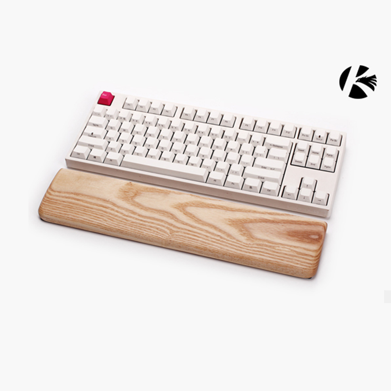 Wrist Rest Wood - Kashcy solid Ashtree wooden palm rest