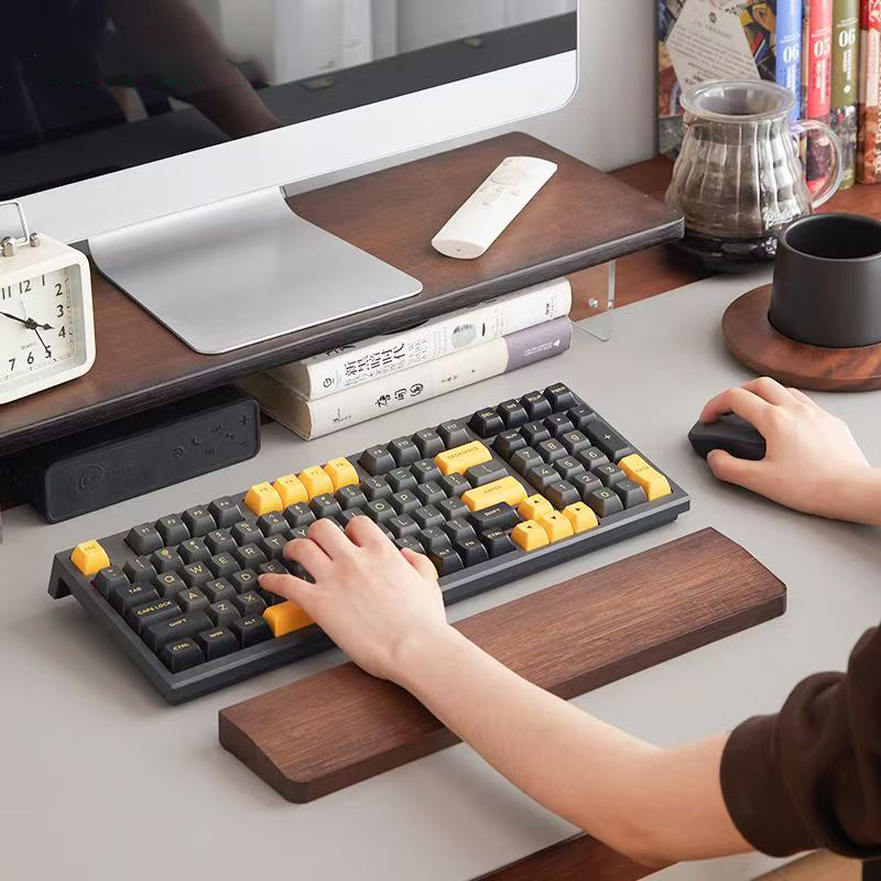 For Mechanical Keyboard Bamboo - đánh giá và giá Wrist Rest Wood