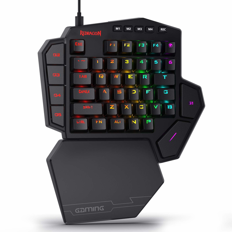 Redragon K585 DITI One-Handed  - đánh giá và giá Gaming Keyboard And Mouse For Xbox