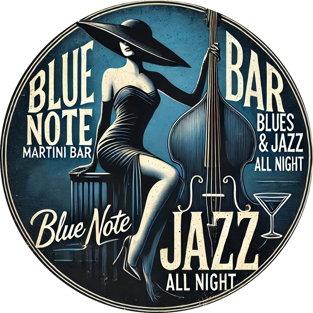Blue Note Jazz Martini Bar Vin - đánh giá và giá Brass Weight Plate