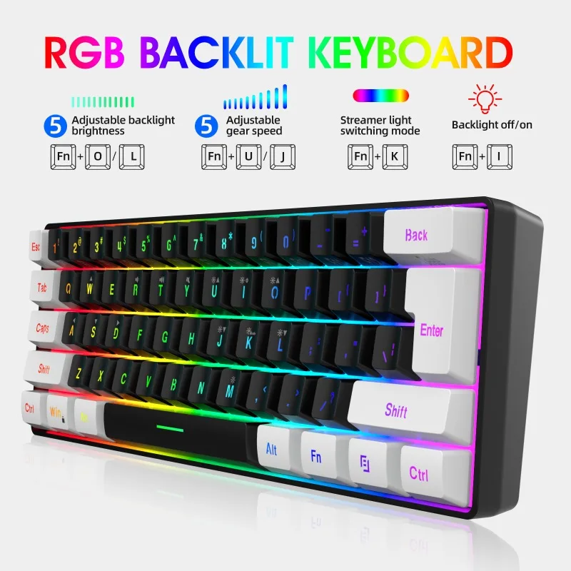 Keyboard and Mouse 60% Compute - đánh giá và giá Gaming Keyboard And Mouse For Xbox