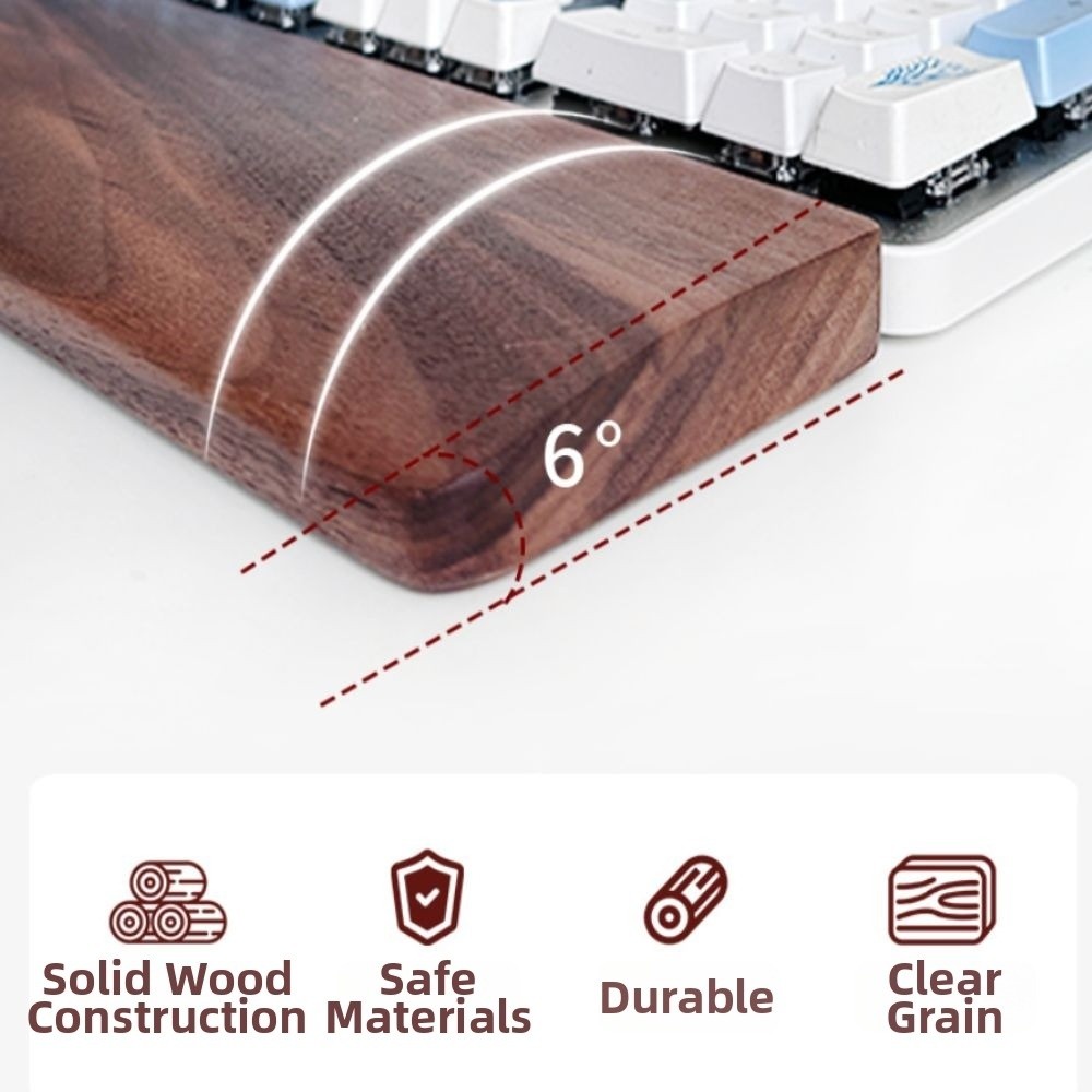 Wooden Keyboard Wrist Rest Erg - đánh giá và giá Wrist Rest Wood