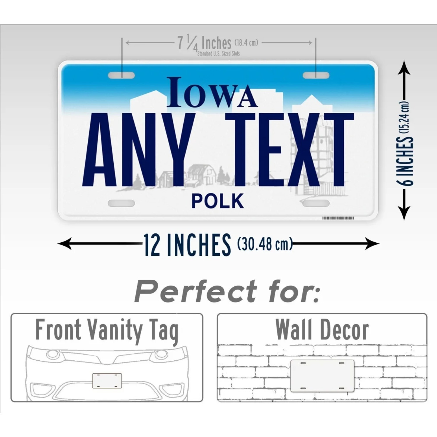 Personalized Iowa Vintage Meta - đánh giá và giá Brass Weight Plate
