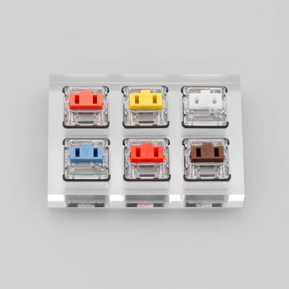 Acrylic Công Tắc Máy 2X3 Kailh - đánh giá và giá Gaming Keyboard Tester