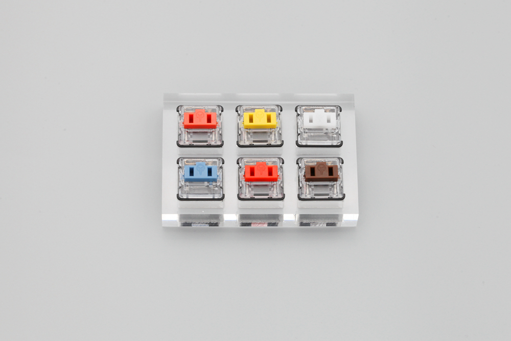 Acrylic Công Tắc Máy 2X3 Kailh - đánh giá và giá Gaming Keyboard Tester