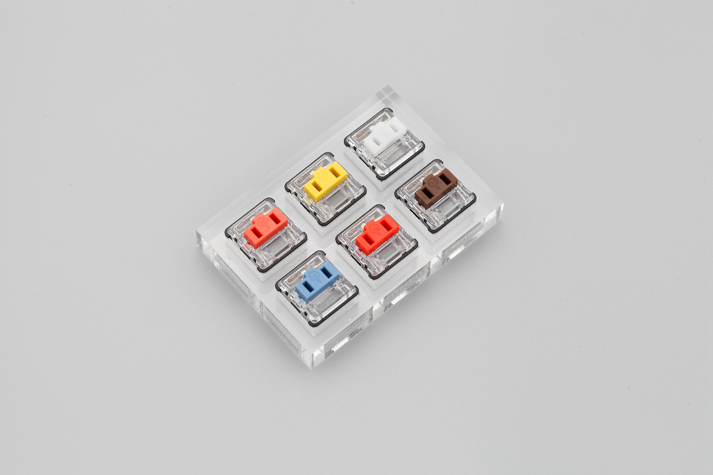 Acrylic Công Tắc Máy 2X3 Kailh - đánh giá và giá Gaming Keyboard Tester