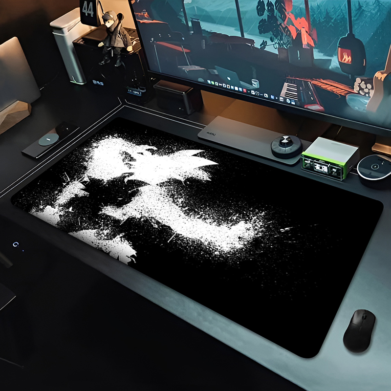 DBZ Black Anime Mouse Pad Drag - đánh giá và giá Gaming Keyboard Theme