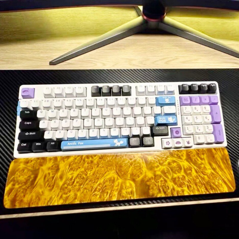 Natural Solid Wood Keyboard Pl - đánh giá và giá Wrist Rest Wood