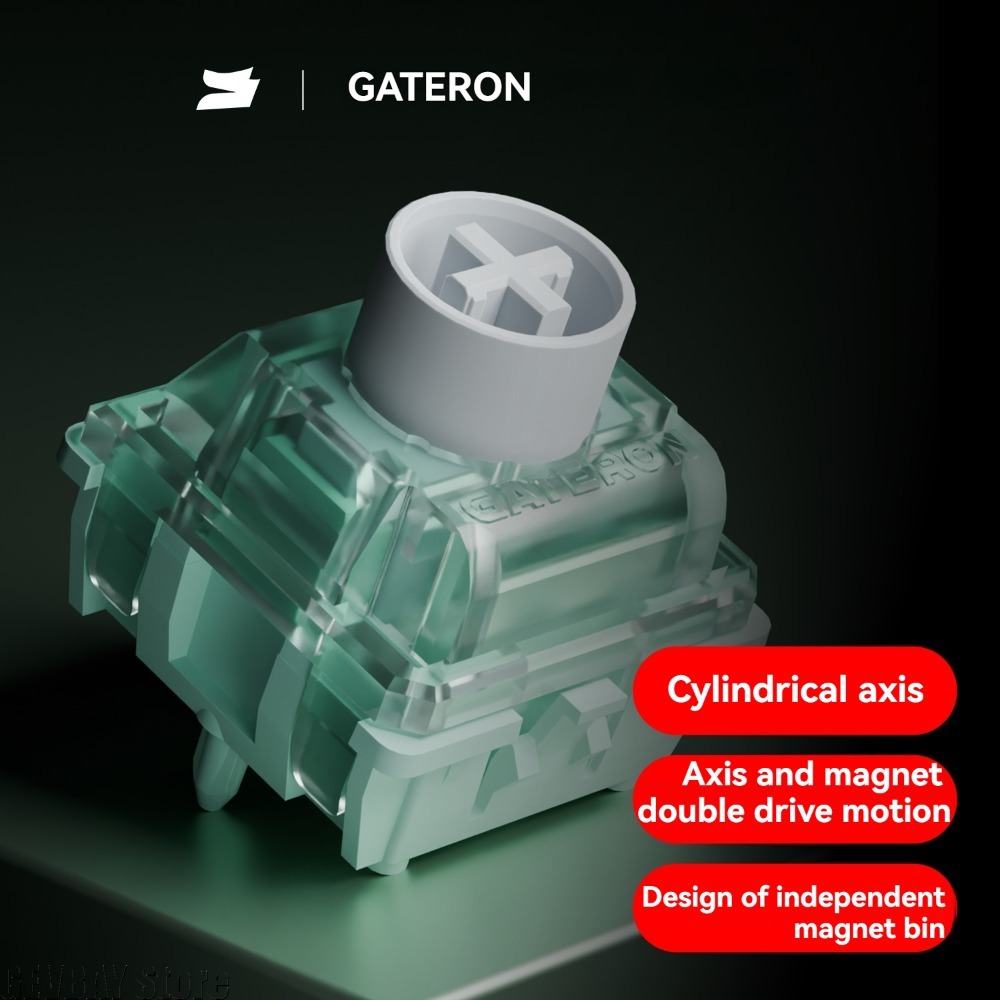GATERON Magnetic Jade Ultra Sw - đánh giá và giá Gaming Keyboard Hall Effect Switches