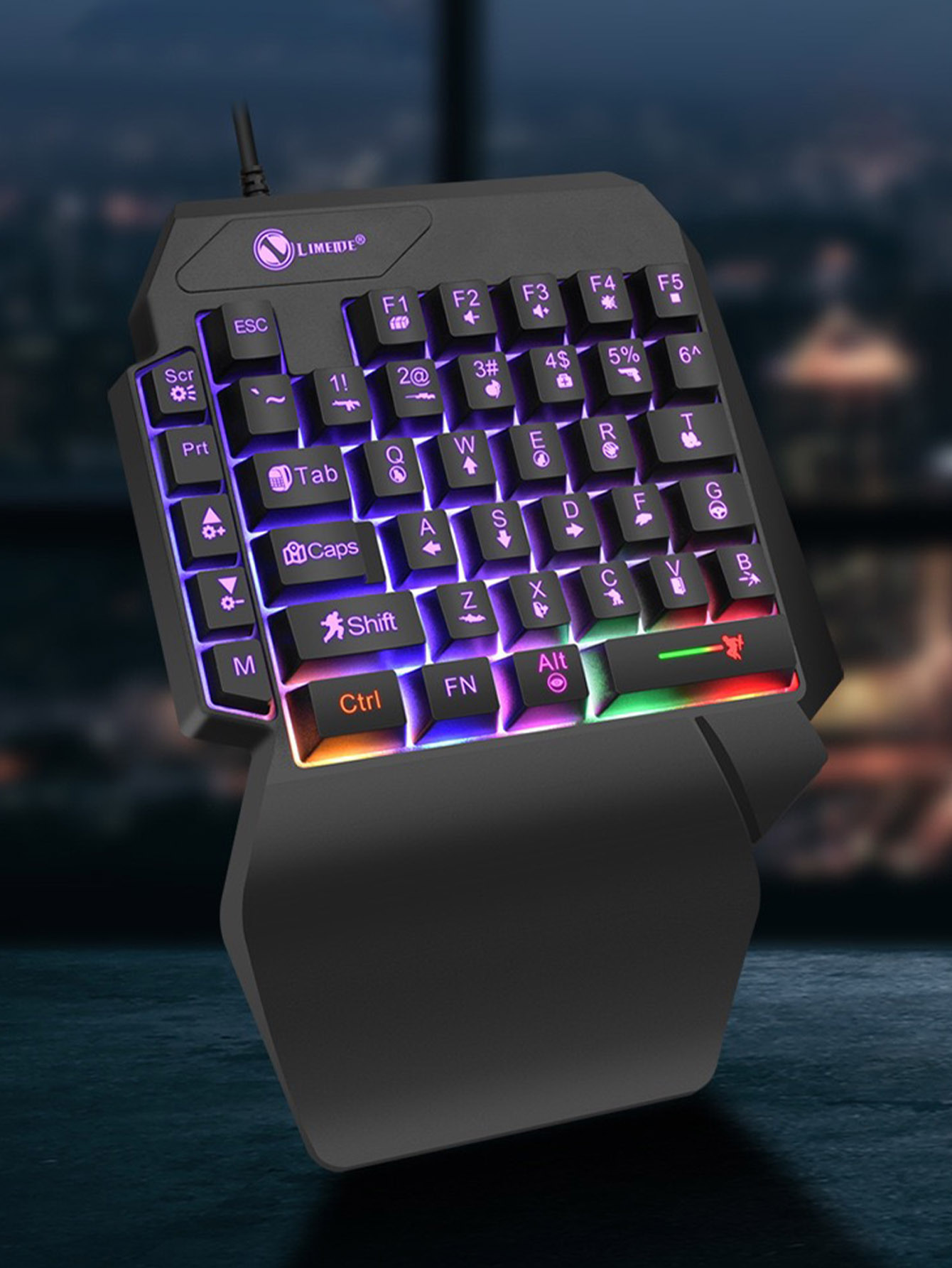 Mechanical One-Handed Light Ga - đánh giá và giá Gaming Keyboard And Mouse For Xbox