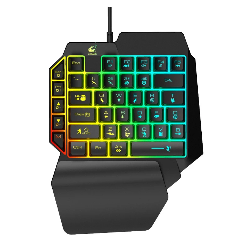 K15 one-handed keyboard Gun Go - đánh giá và giá Gaming Keyboard Ebay