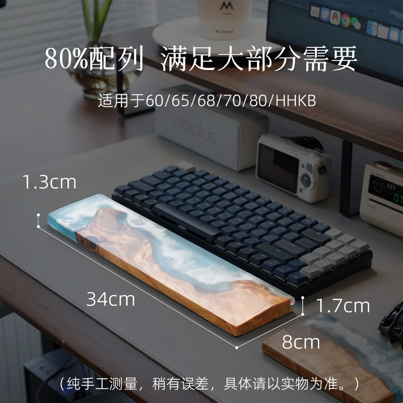 Handcrafted Ocean Wave Resin W - đánh giá và giá Wrist Rest Wood