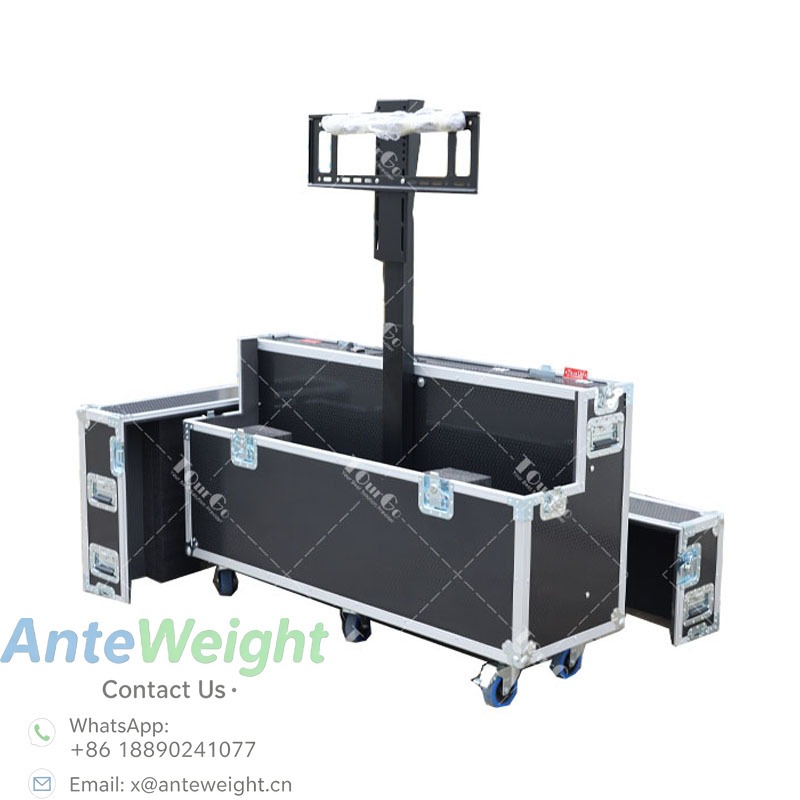 Portable 55/65 Inch TV Flight  - đánh giá và giá Aluminum Case 65