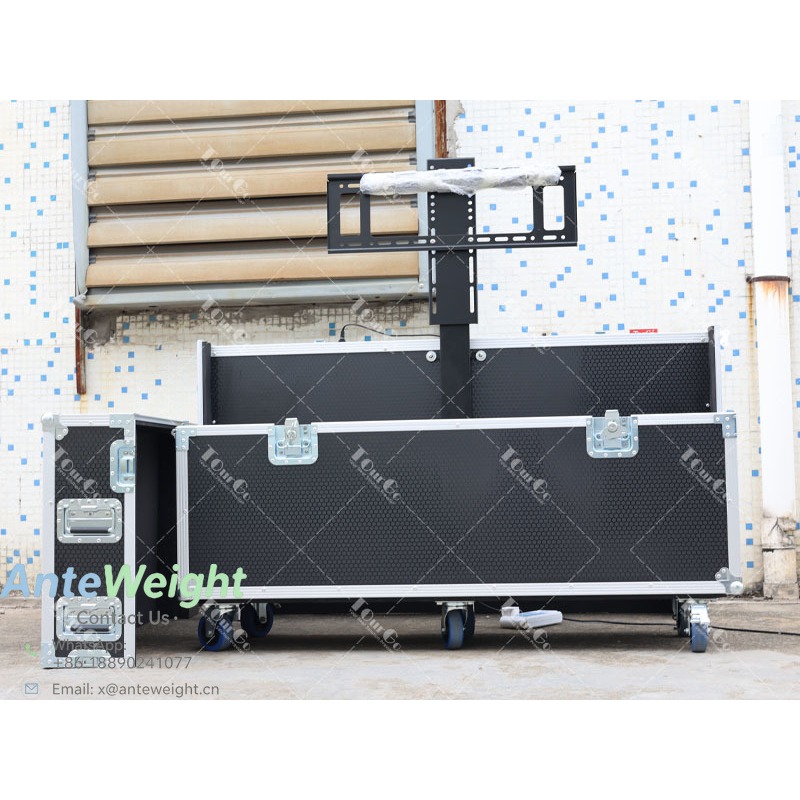 Portable 55/65 Inch TV Flight  - đánh giá và giá Aluminum Case 65