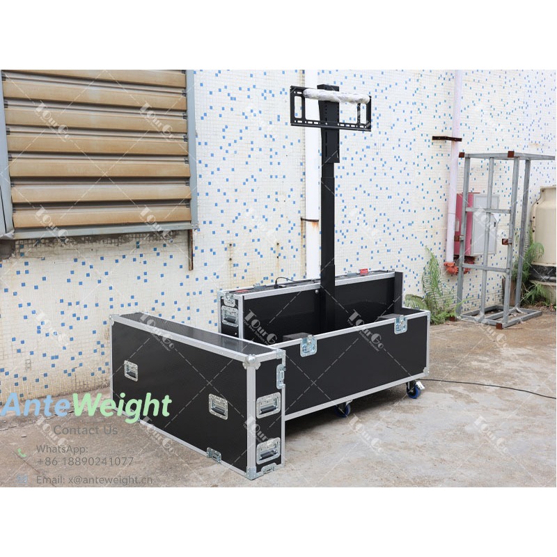 Portable 55/65 Inch TV Flight  - đánh giá và giá Aluminum Case 65