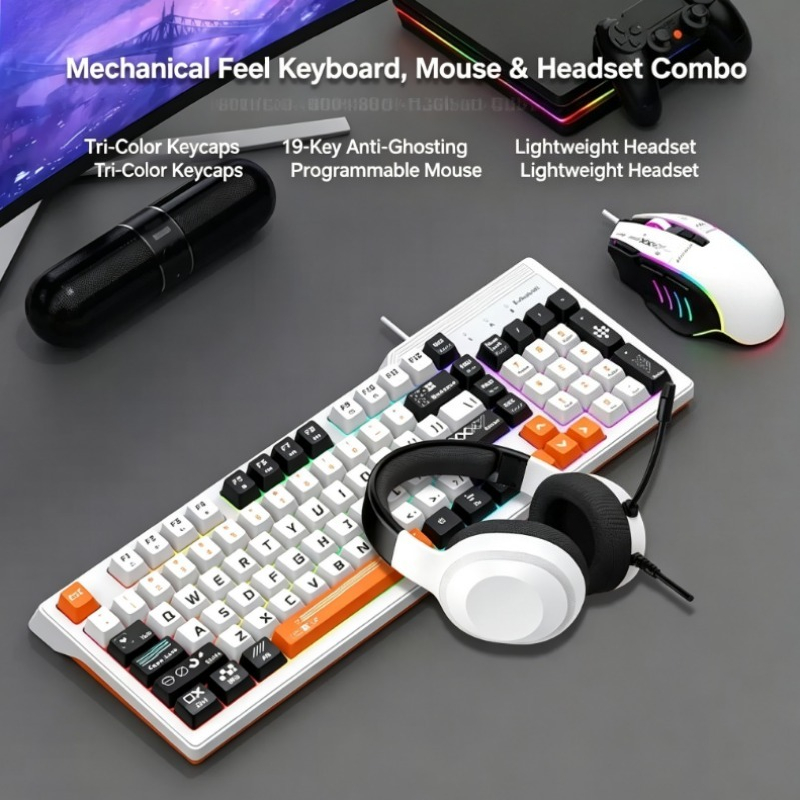 K8pro 3 In 1 Gaming Combo Wire - đánh giá và giá Gaming Keyboard And Mouse Combo