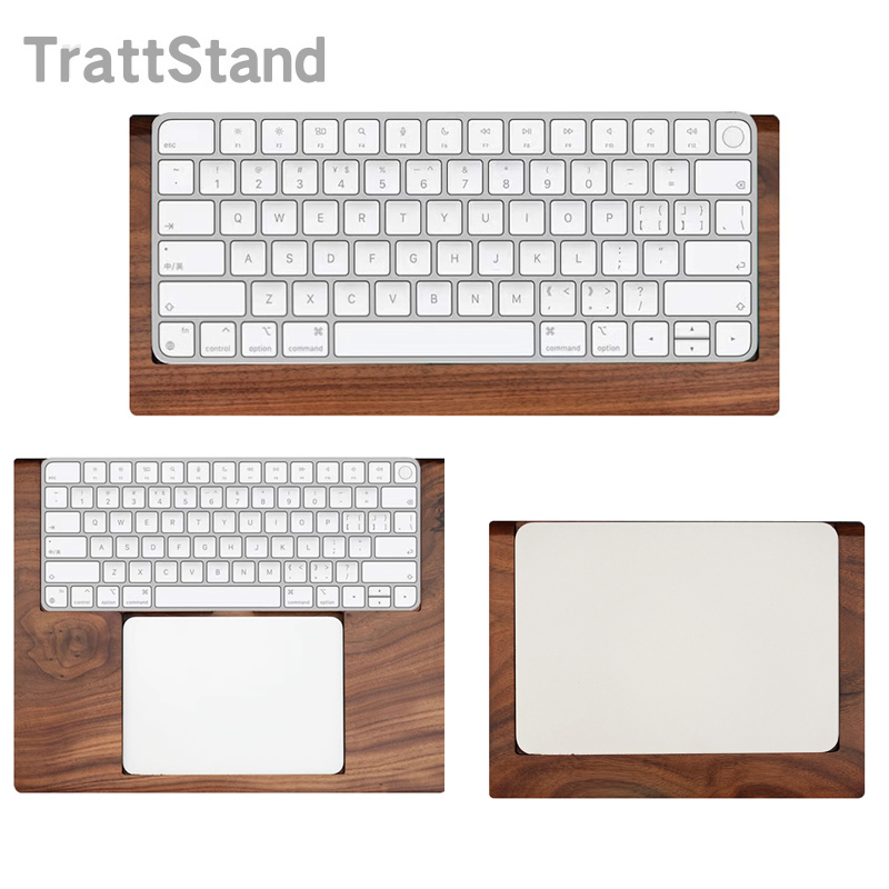 2 in 1 Walnut Solid Wooden Tra - đánh giá và giá Wrist Rest Wood