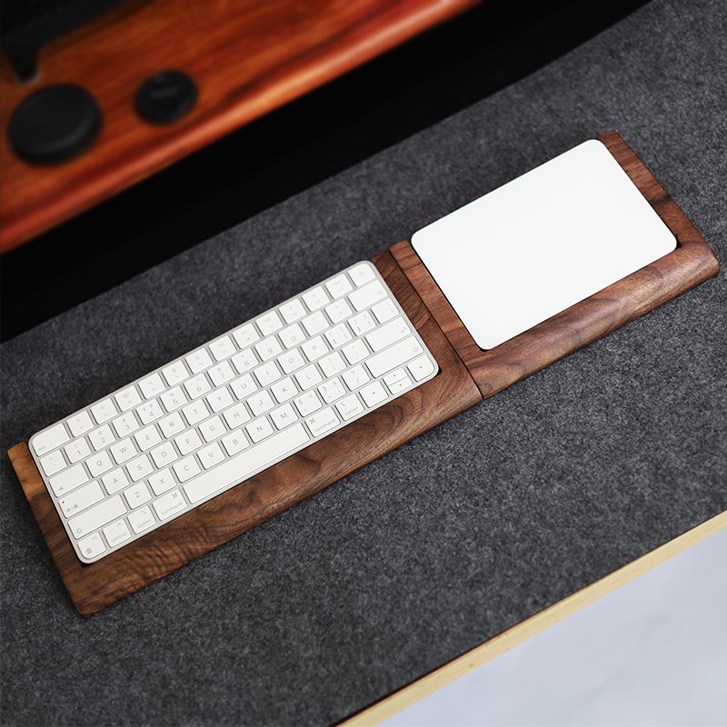 2 in 1 Walnut Solid Wooden Tra - đánh giá và giá Wrist Rest Wood