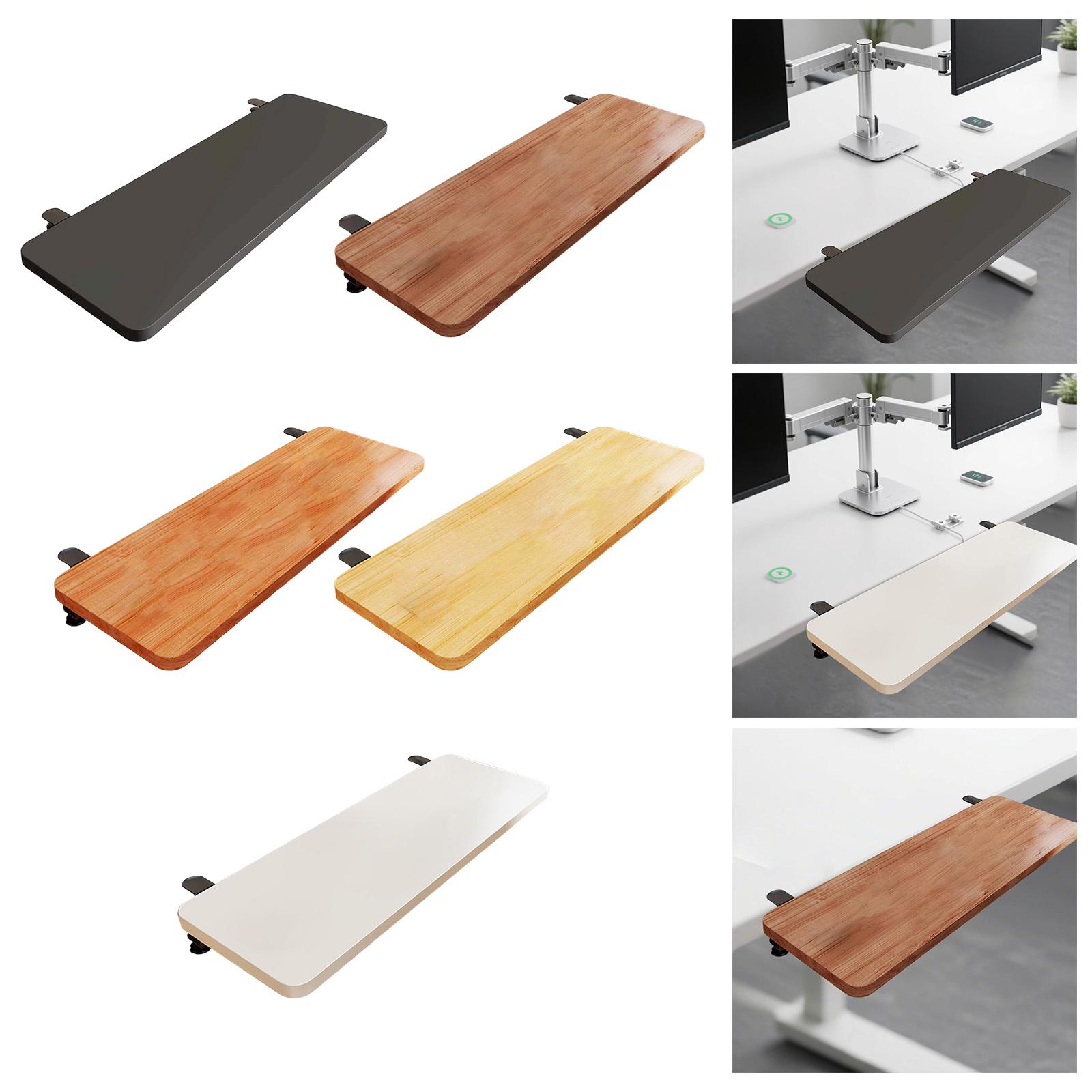 Desk Shelf Board Keyboard Tray - đánh giá và giá Wrist Rest Wood