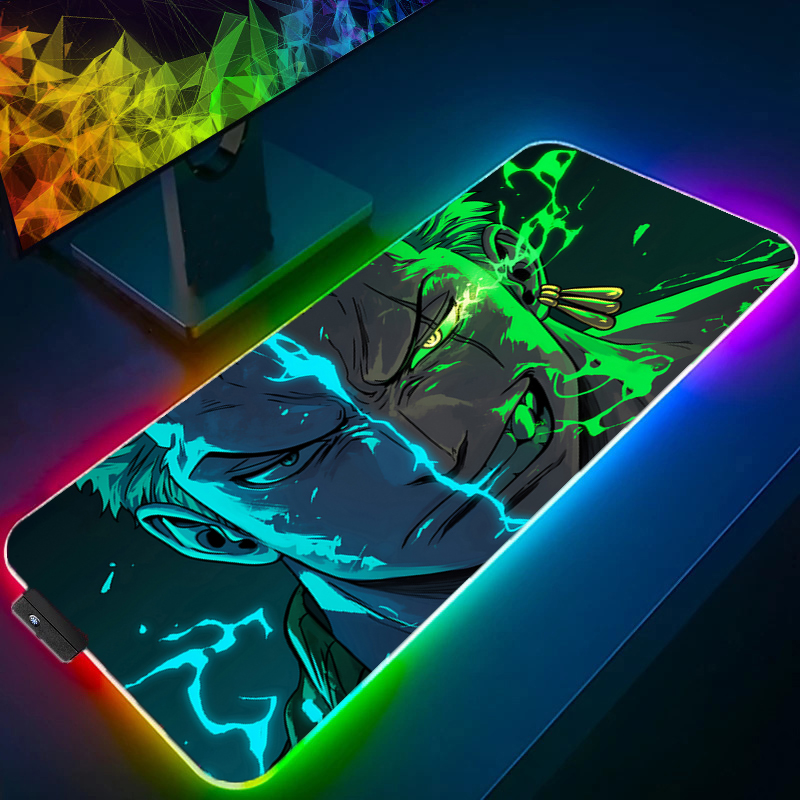 ONE PIECE Zoro Mouse Pad RGB G - đánh giá và giá Gaming Keyboard Theme