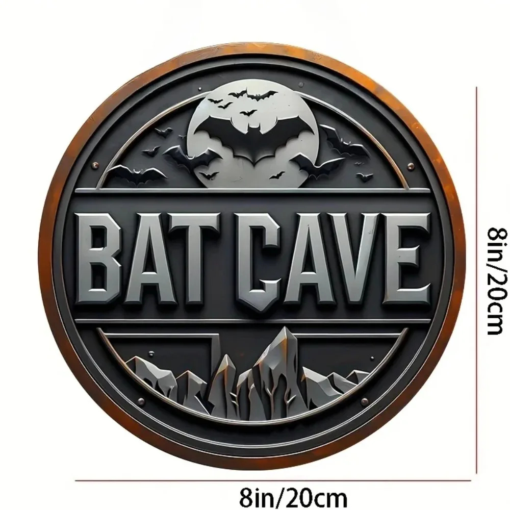Vintage Batcave Metal Sign - 8 - đánh giá và giá Brass Weight Plate