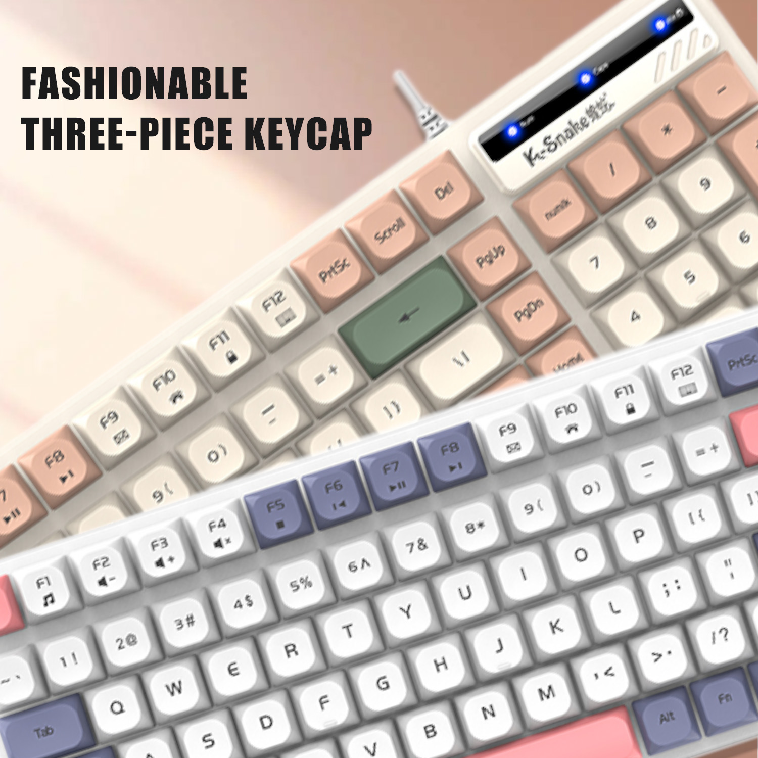 K-Snake KM100 Wired Fashion Ke - đánh giá và giá Gaming Keyboard And Mouse For Xbox