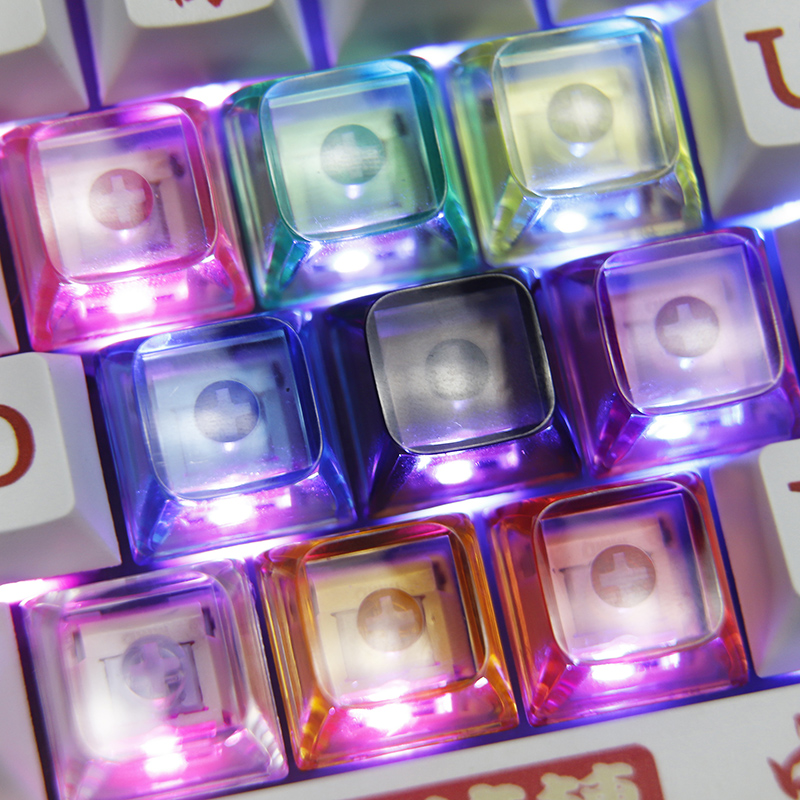 XDA Crystal PC Keycap Gaming M - đánh giá và giá Gaming Keyboard Tester