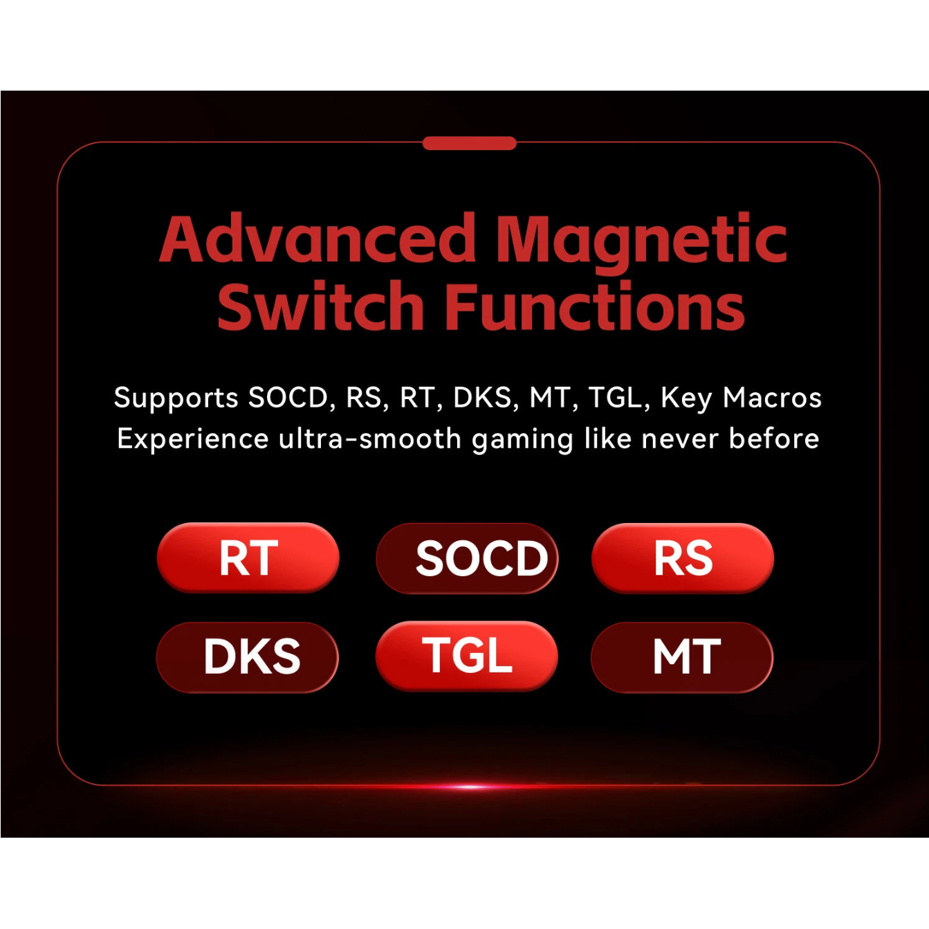 FGG MADLIONS MAD68 HE Hall Eff - đánh giá và giá Gaming Keyboard Hall Effect Switches