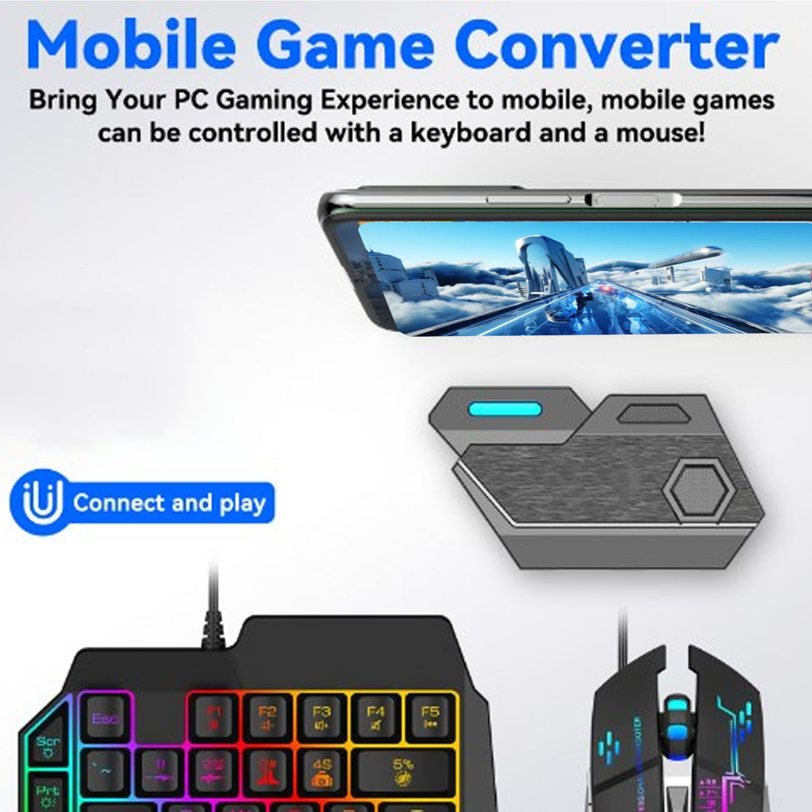 Mobile Game Combo Pack Bluetoo - đánh giá và giá Gaming Keyboard And Mouse Combo