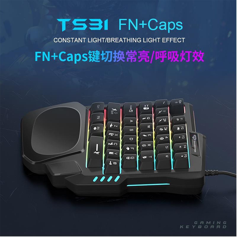 K5 one-handed keyboard Gungod  - đánh giá và giá Gaming Keyboard Ebay