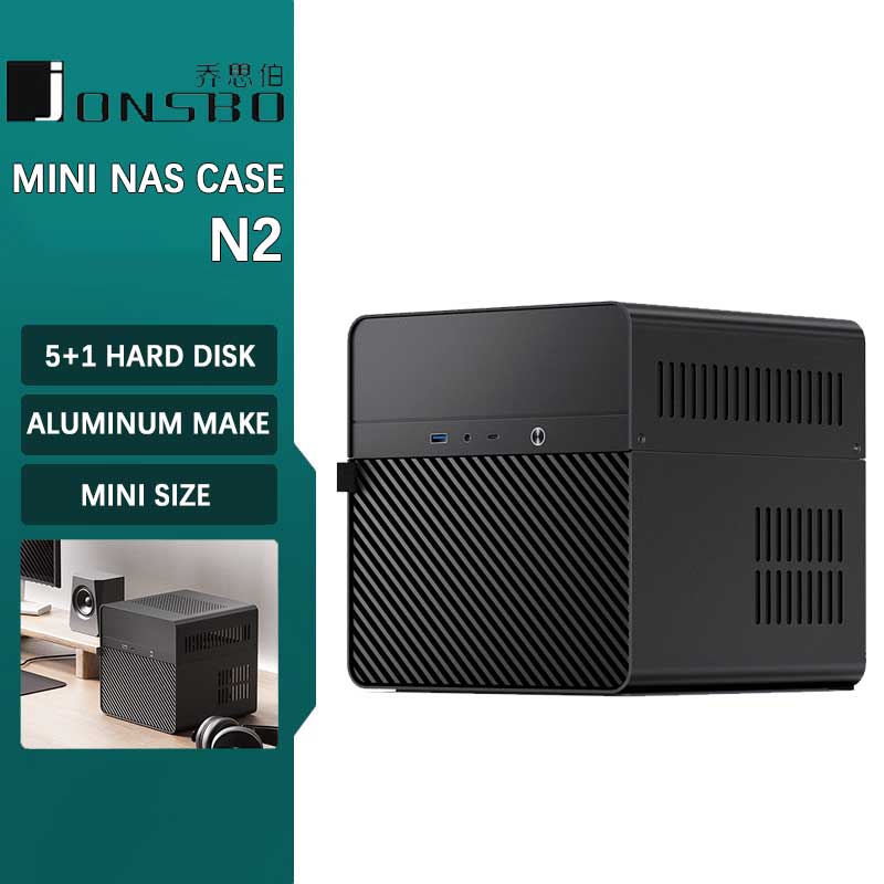 JONSBO N2 NAS Aluminum Mini IT - đánh giá và giá Aluminum Case 65