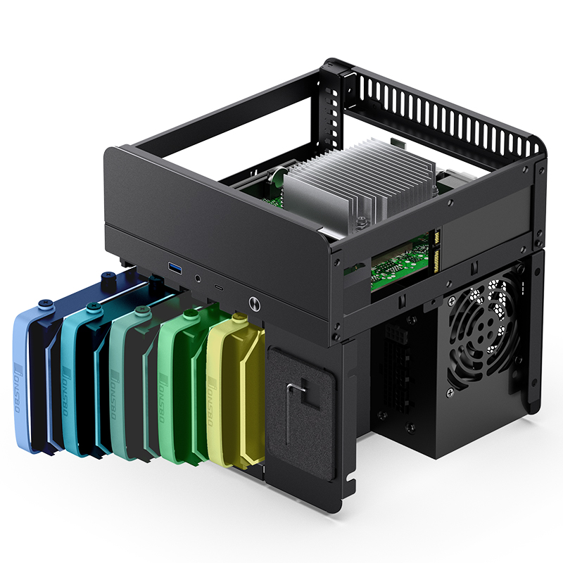 JONSBO N2 NAS Aluminum Mini IT - đánh giá và giá Aluminum Case 65