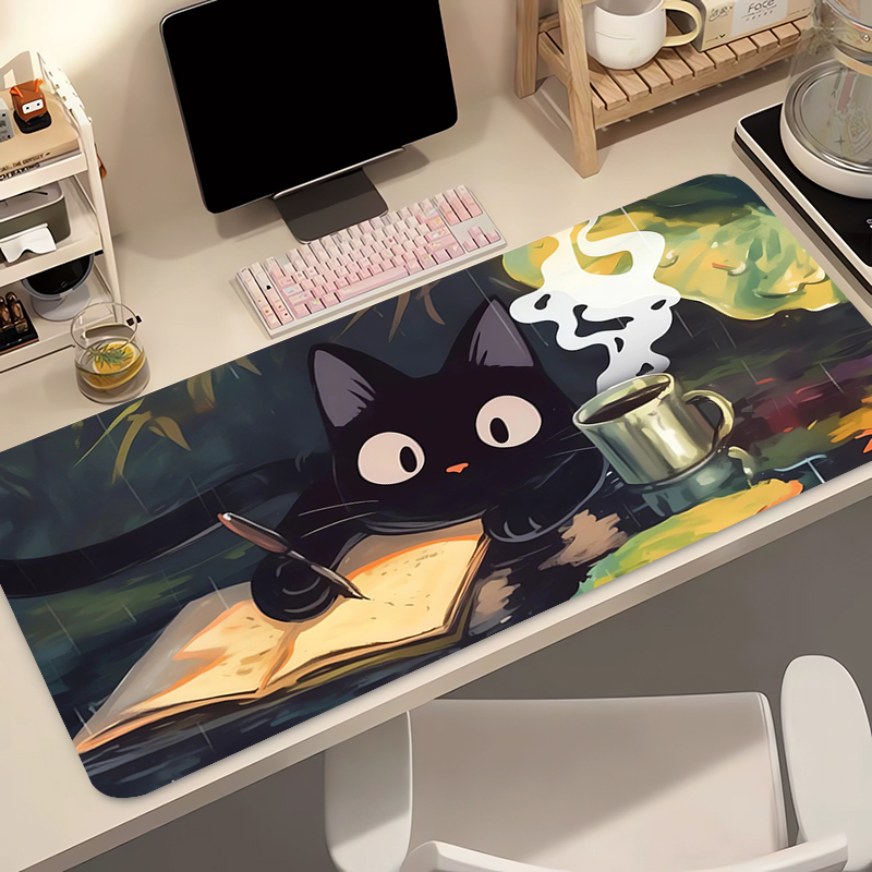 Kawaii Black Cat Silicone Soft - đánh giá và giá Gaming Keyboard Tactile