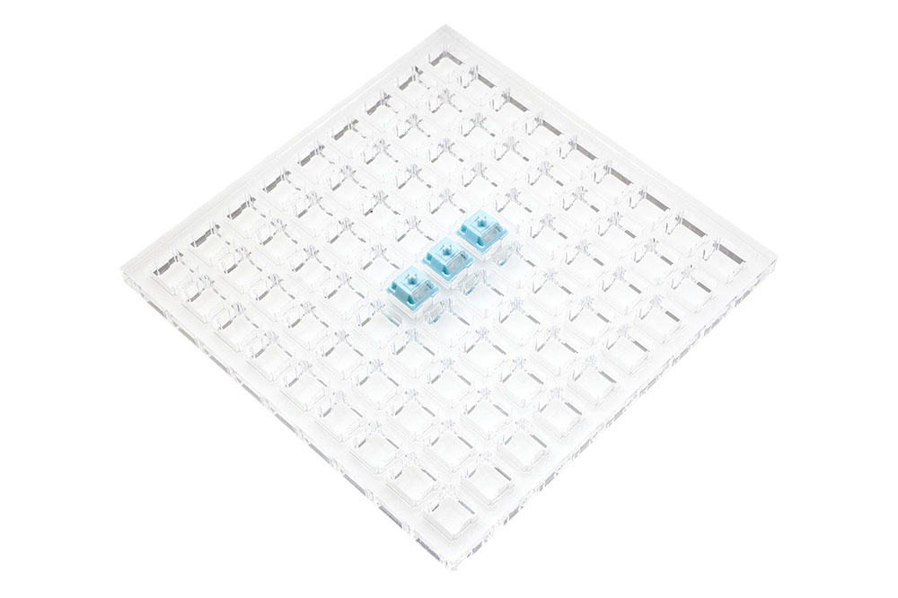 Acrylic Switch Tester 9x9 clea - đánh giá và giá Gaming Keyboard Tester