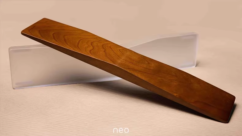 Neo Ergo Palm Rest CustomWoode - đánh giá và giá Wrist Rest Wood